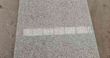 保定芝麻白光面毛板