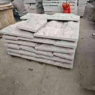 保定芝麻白蘑菇石，自然面