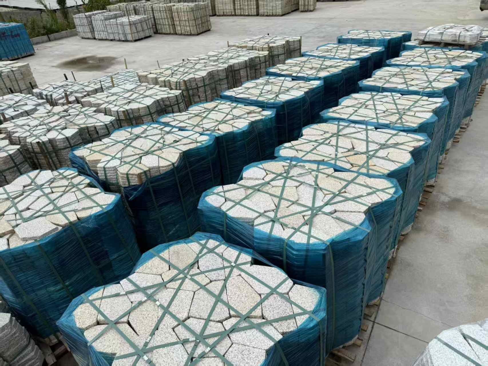 保定黄金麻冰裂纹 碎拼
