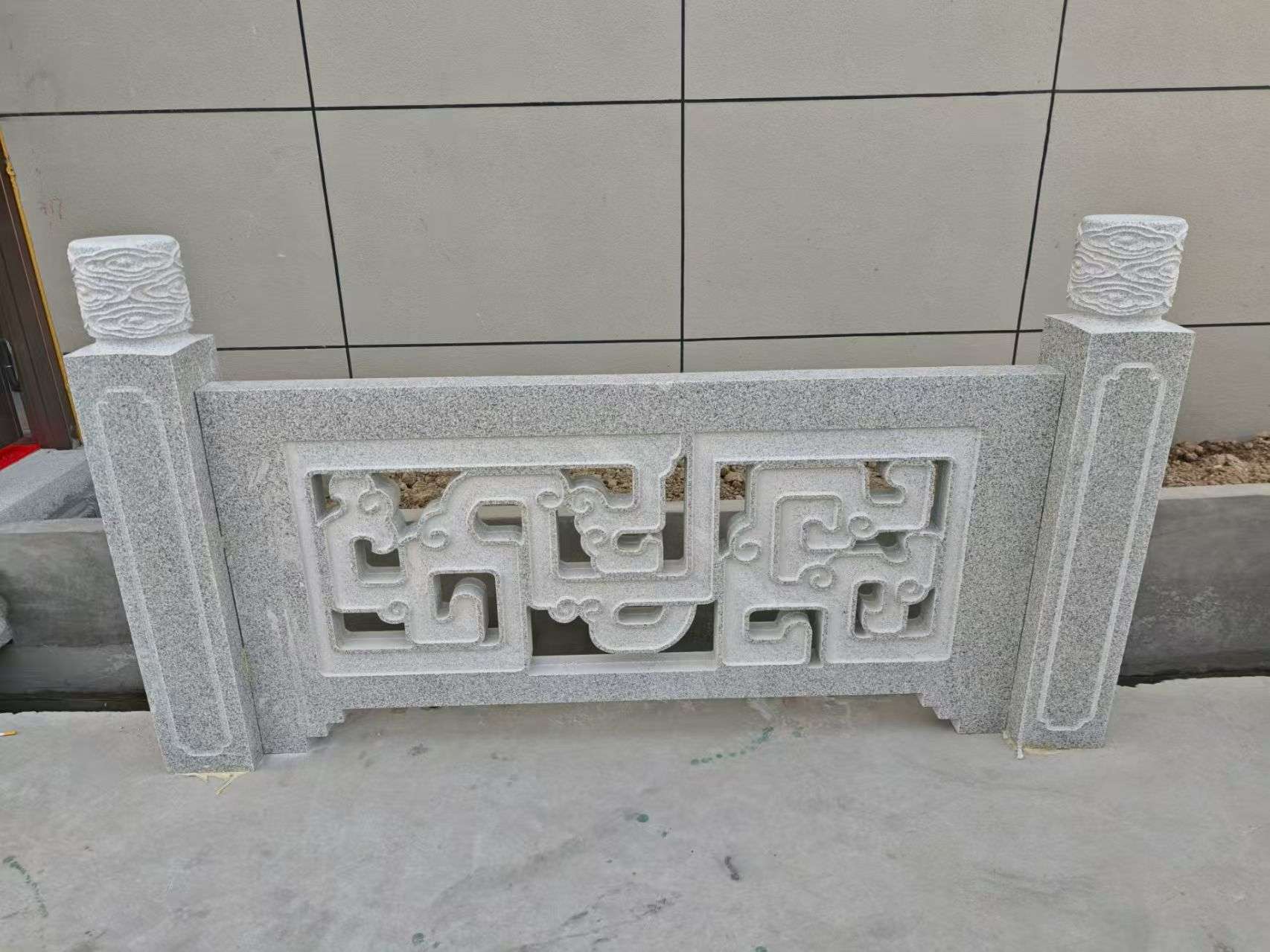 保定芝麻白河道栏杆 桥栏杆